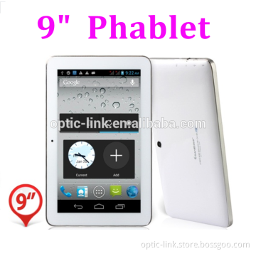 9 inch Phablet Dual Core A23 Phone Call 2G Bluetooth Tablet PC 2 SIM GSM